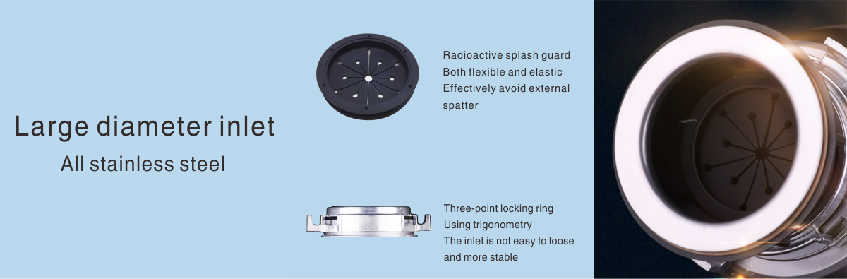 Large diameter inlet
